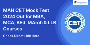 MAH CET Mock Test 2024 Out for MBA, MCA, BEd, MArch & LLB Courses; Check Direct Link Here